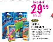 Addis 4 Piece Cleaning Set