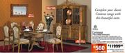 Contessa 7 Piece Dining Room Suite
