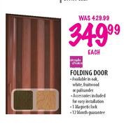 Simple Choice Folding Door-Each