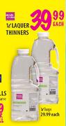 Simple Choice Laquer Thinners-1Ltr Each 