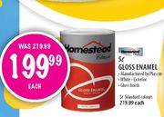 Homestead Gloss Enamel-5Ltr Each