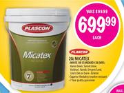 Plascon Micatex-20Ltr Each