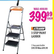Stramm 5 Step Paint Ladder-Each