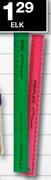 Penflex Plastiekliniaal 30cm Verskeie Kleure-elk