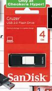 SanDisk Flash Drives 8GB Cruzer-each
