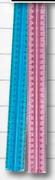 Penflex Fingergrip Ruler -30cm Assorted Colours