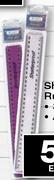 Shatterproof Ruler -30cm Assorted Colours