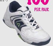 Dunlop Touch Youth Tennis Shoes Size2-5/PerPair