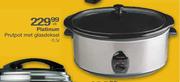Platinum Prutpot Met Glasdeksel-6.5l Elk