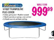 Bounce King 9 Foot Trampoline Plus Cover