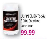 Supplements SA 500g Creatine Supreme