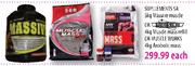 Supllements SA 5kg Massive Muscle Or 4kg Muscle Mass Refill Or Muscle Works 4kg Anabolic Mass-Each