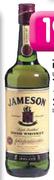 Jameson Irish Whiskey - 12 x 750ml