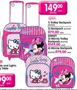 Disney Minnie Trolley Backpack-Each