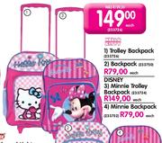 Hello Kitty Trolley Backpack-Each