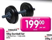 Trojan Dumbell Set-10Kg