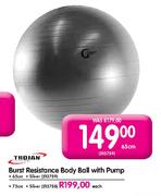 Trojan Burst Resistance Body Ball With Pump-65cm Each