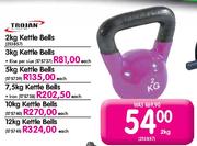 Trojan Kettle Bells-3Kg Each