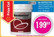 Homestead Acrylic PVA-5Ltr Each