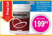 Homestead Acrylic PVA-20Ltr