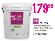 Simple Choice PVA-20Ltr Each