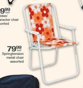 Springtension Metal Chair Assorted-Each