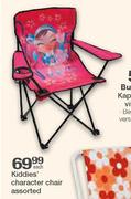 Kiddies' Character Chair Assorted-Each