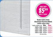 Ready-Made 25mm Aluminium Venetian Blinds-1200x1600mm