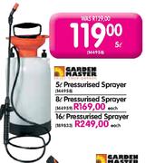 Garden Master Pressurised Sprayer-16ltr