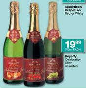Royalty Celebration Drink - 750ml Each