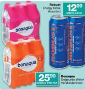 Bonaqua Gegeurde Water - 6 x 500ml Per Pack