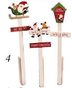 Wooden Garden Stakes Each