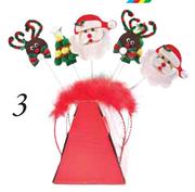 ST Nicholas Christmas Head Band Or Shelf Display Box Each