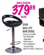 Diva Gas Lift Bar Stool-Each
