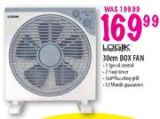 Logik 30cm Box Fan