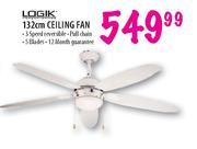 Logik 132cm Ceiling Fan