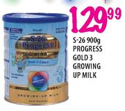 S-26 Progress Gold 3 Growing Up Milk-900gm