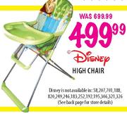 Disney High Chair