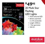 Eurolux 20 Multi Star Flashing LED Lights