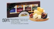 Simonsberg Christmas Pack-Creamy Feta,Mild Gouda,White Cheddar,6-Months Matured Cheddar-4x100g