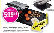 George Foreman Grill/Griddle (GF-64G)