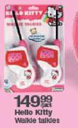 Hello Kitty Walkie Talkie-Per Pack