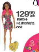 Barbie Fashionista Doll-Each