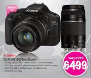 Canon DSLR-EOS550D Twin Bundle