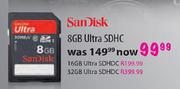 Sandisk 32GB Ultra SDHDC