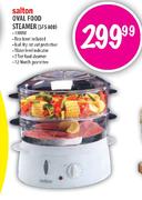 Salton Oval Food Steamer (SFS800)-1000W