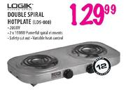 Logik Double Spiral Hotplate (LDS-000)-2000w