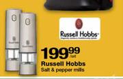 Russell Hobbs Salt & Pepper Mills-Per Set