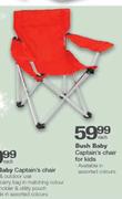 Bush Baby Captain's Chair For Kids-Each