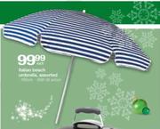 Italion Beach Umbrella Assorted-Each